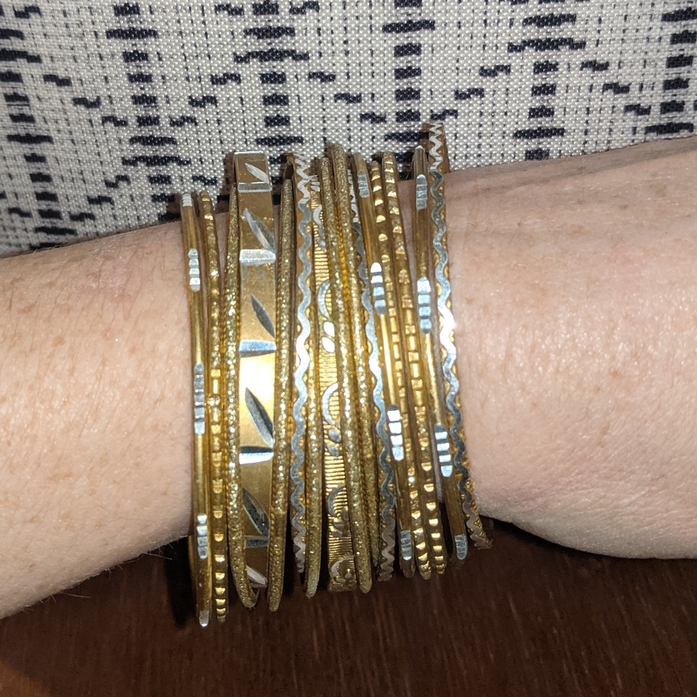 Ladies Bangle Set - Picture 2 of 3
